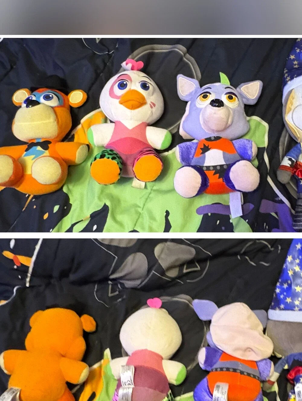 Funko Plush Set - Orange, Pink & Lavender Characters